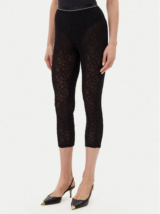 Παντελόνι υφασμάτινο · Μαύρο · Slim Fit