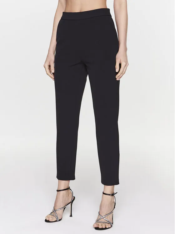Παντελόνι υφασμάτινο · Μαύρο · Slim Fit