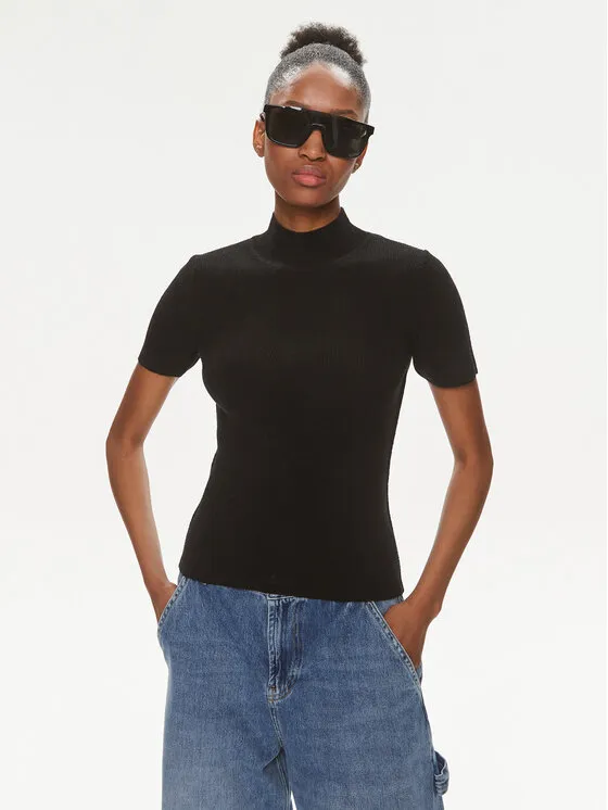 Πουλόβερ · Μαύρο · Regular Fit