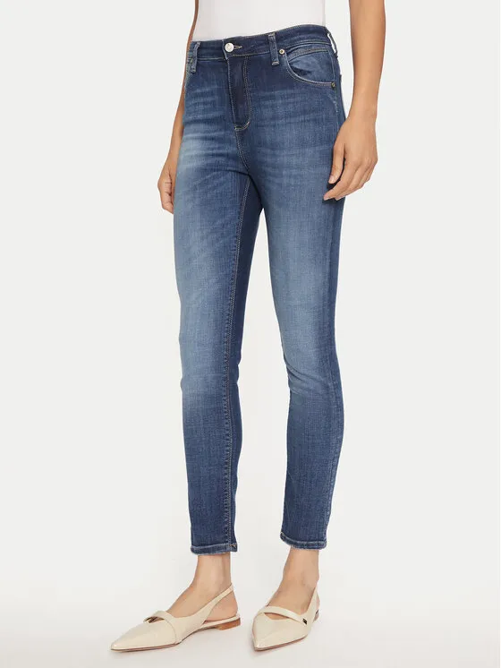 Please Τζιν · Σκούρο μπλε · Skinny Fit