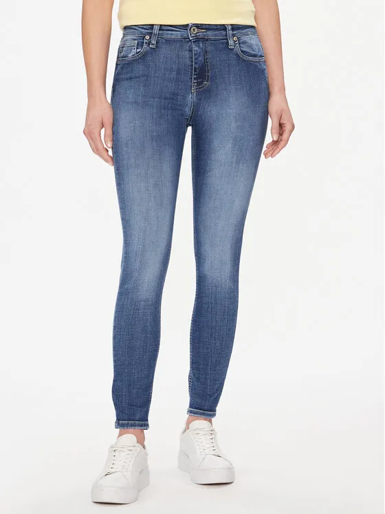 Please Τζιν · Σκούρο μπλε · Skinny Fit