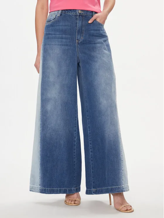 Please Τζιν · Μπλε · Relaxed Fit