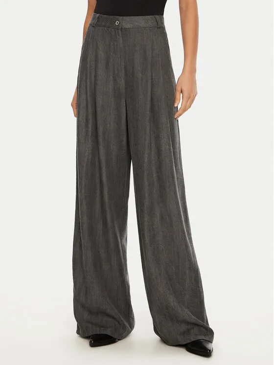 Please Παντελόνι υφασμάτινο · Γκρι · Regular Fit
