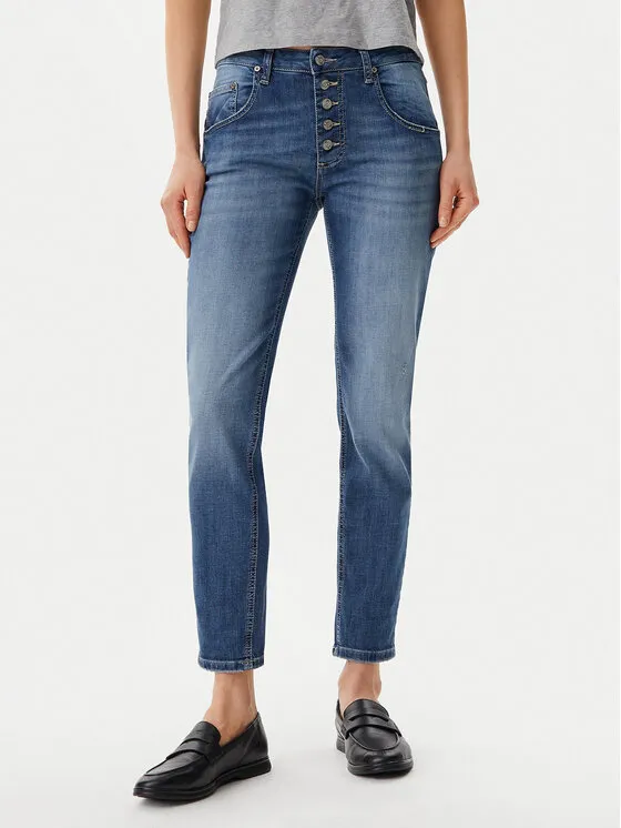 Please Τζιν · Σκούρο μπλε · Slim Fit