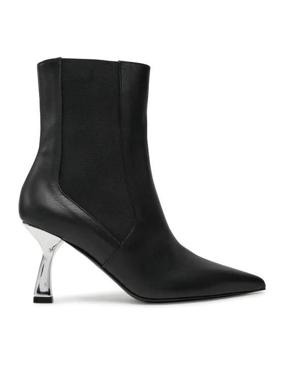 Pollini Μποτάκια · Μαύρο · 8 cm