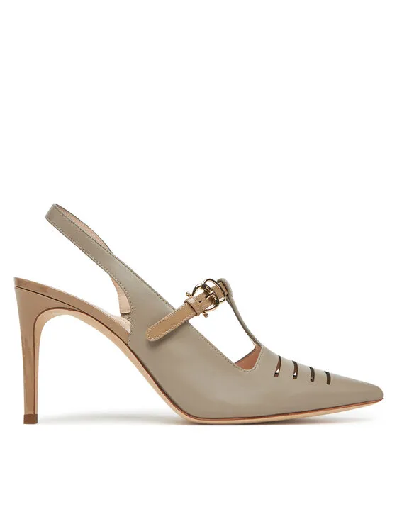 Pollini Σανδάλια · Μπεζ · 9 cm