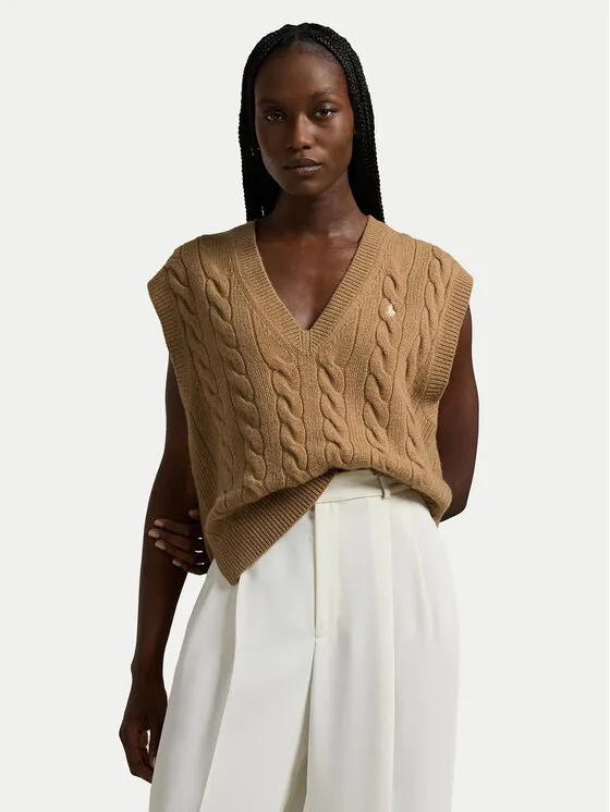 Πουλόβερ · Μπεζ · Regular Fit