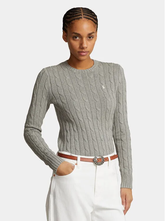 Πουλόβερ · Γκρι · Regular Fit