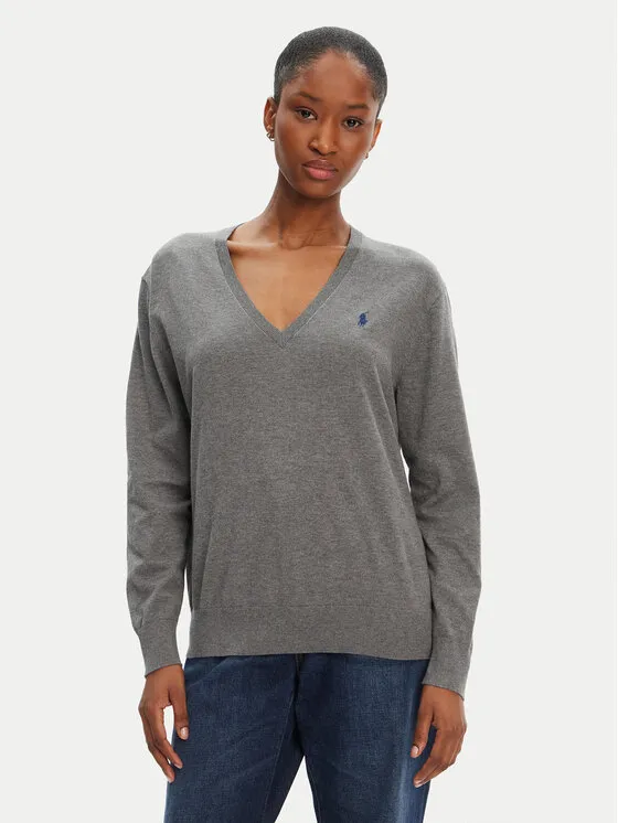 Πουλόβερ · Γκρι · Regular Fit