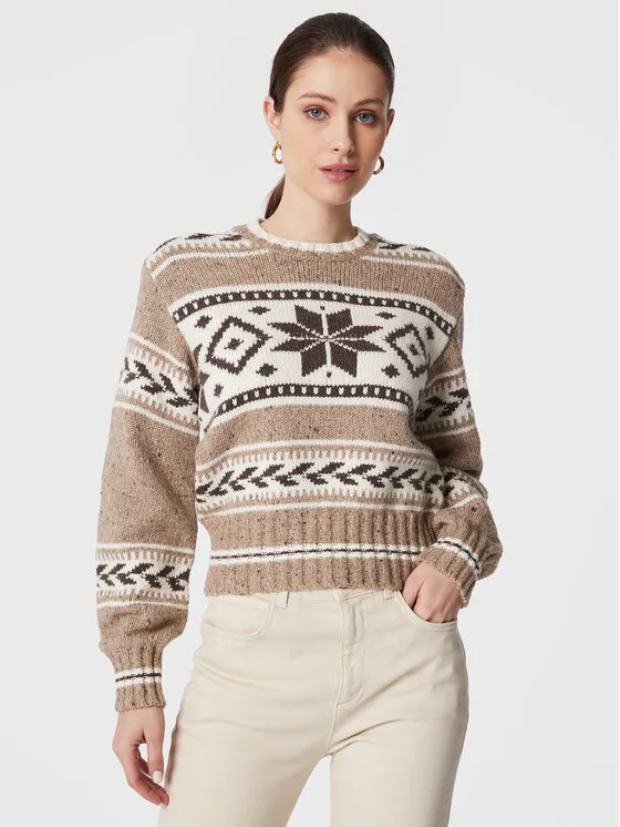 Πουλόβερ · Μπεζ · Regular Fit