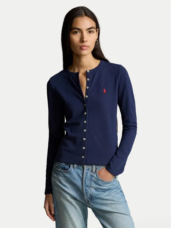 Ζακέτα · Σκούρο μπλε · Slim Fit