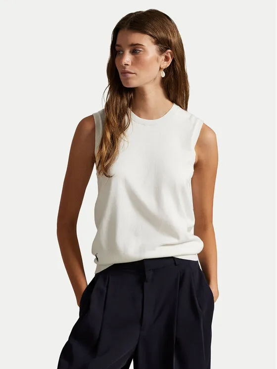 Πουλόβερ · Λευκό · Regular Fit