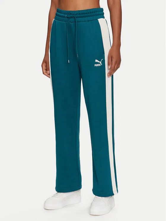 Puma Παντελόνι φόρμας · Πράσινο · Regular Fit