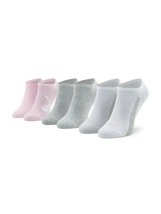 Puma Σετ 3 ζευγάρια κοντές κάλτσες unisex · Έγχρωμο