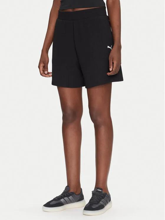 Puma Αθλητικό σορτς · Μαύρο