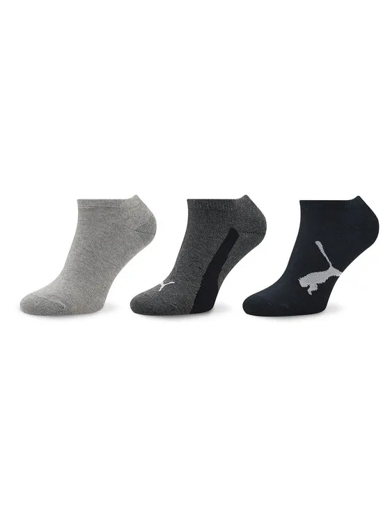 Puma Σετ 3 ζευγάρια κοντές κάλτσες unisex · Έγχρωμο
