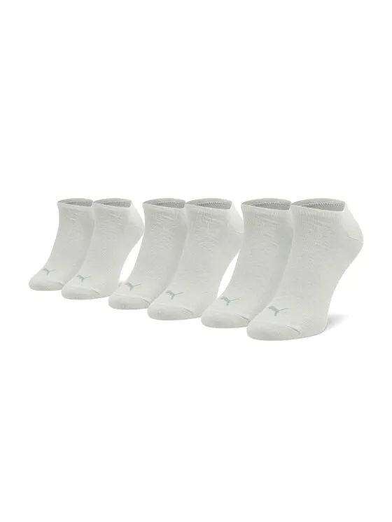 Puma Σετ 3 ζευγάρια κοντές κάλτσες unisex · Μπεζ