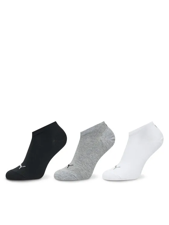 Puma Σετ 3 ζευγάρια κοντές κάλτσες unisex · Έγχρωμο
