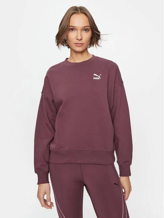 Puma Μπλούζα · Μπορντό · Oversize