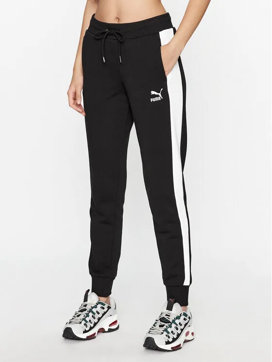 Puma Παντελόνι φόρμας · Μαύρο · Regular Fit