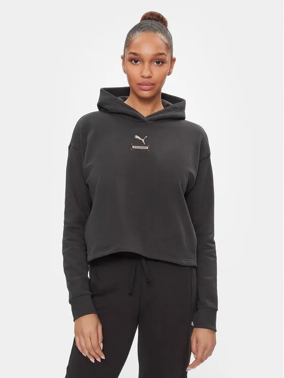 Puma Μπλούζα · Μαύρο · Regular Fit