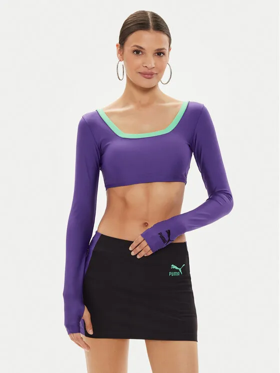 Puma Μπλουζάκι · Μωβ