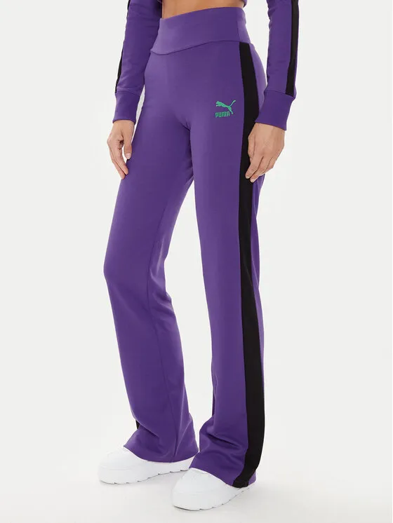 Puma Παντελόνι φόρμας · Μωβ · Slim Fit