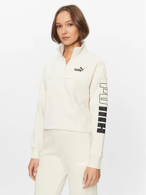 Puma Μπλούζα · Εκρού · Regular Fit