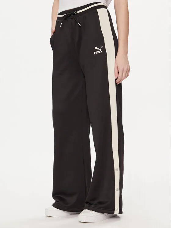 Puma Παντελόνι φόρμας · Μαύρο · Relaxed Fit