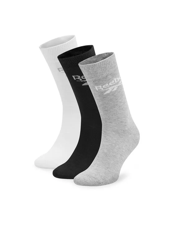 Σετ 3 ζευγάρια ψηλές κάλτσες unisex · Έγχρωμο