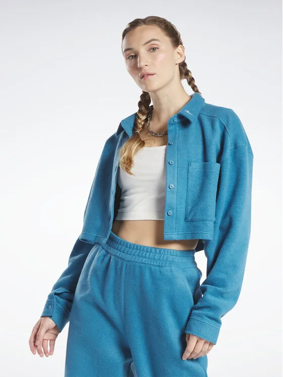 Reebok Μπλούζα Reebok Classics Reverse Fleece Layer HS0389 Μπλε