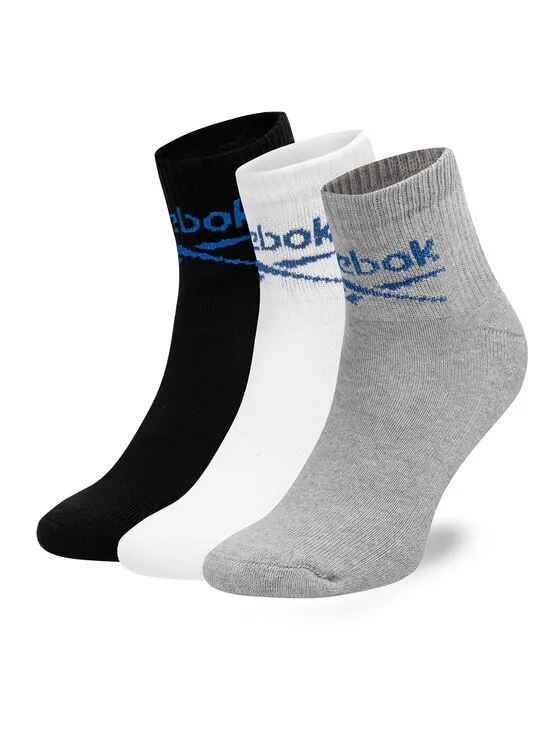 Σετ 3 ζευγάρια ψηλές κάλτσες unisex · Έγχρωμο
