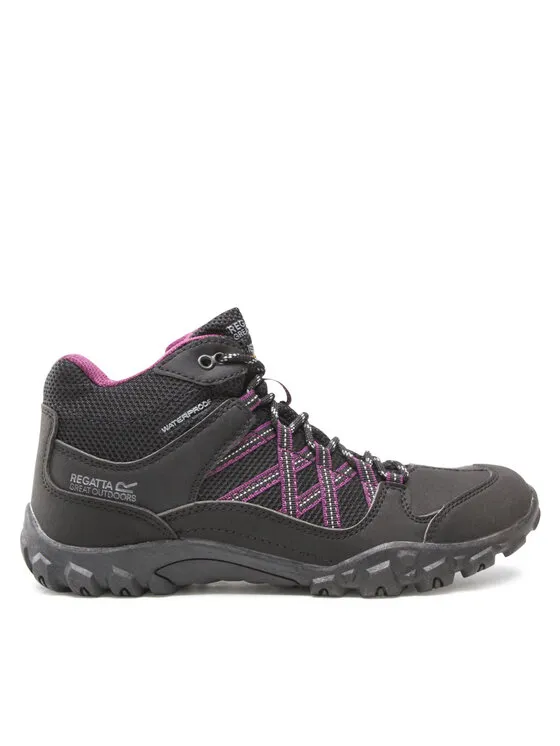 Regatta Παπούτσια πεζοπορίας · Lady Edgepoint Mid Wp RWF622 · Μαύρο