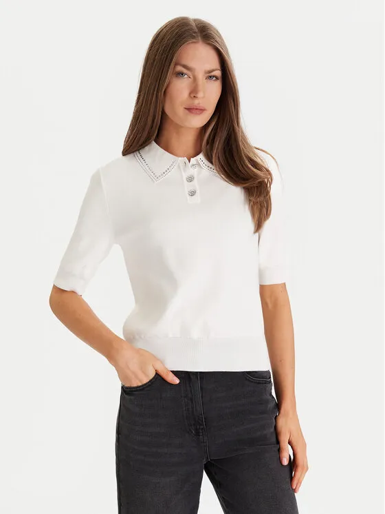 Πουλόβερ · Εκρού · Regular Fit