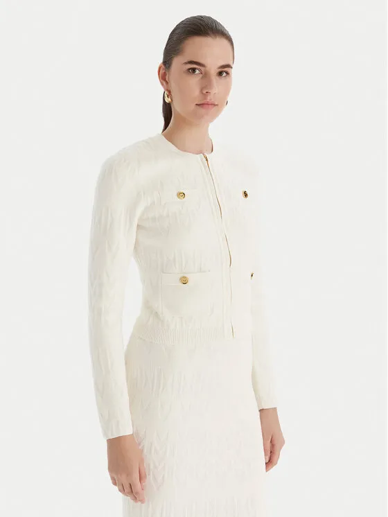 Ζακέτα · Εκρού · Regular Fit