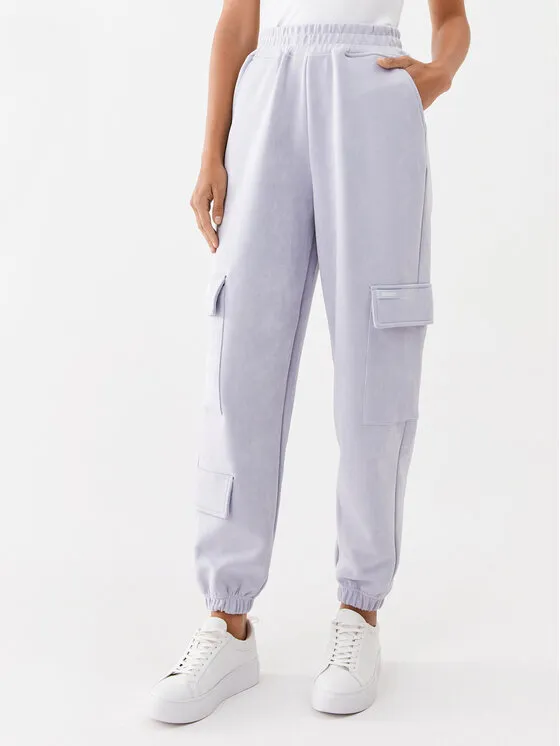 Παντελόνι φόρμας · Μωβ · Regular Fit