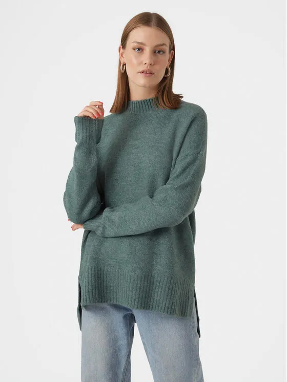 Πουλόβερ · Πράσινο · Regular Fit