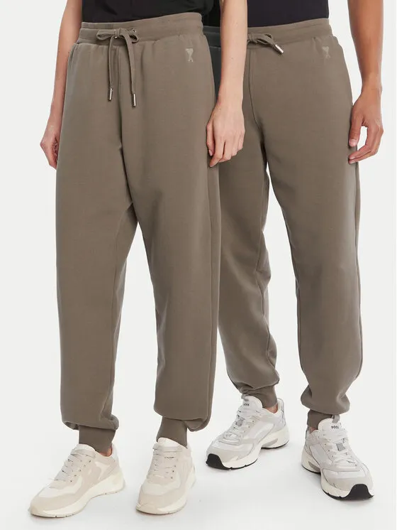 Παντελόνι φόρμας · Χακί · Regular Fit