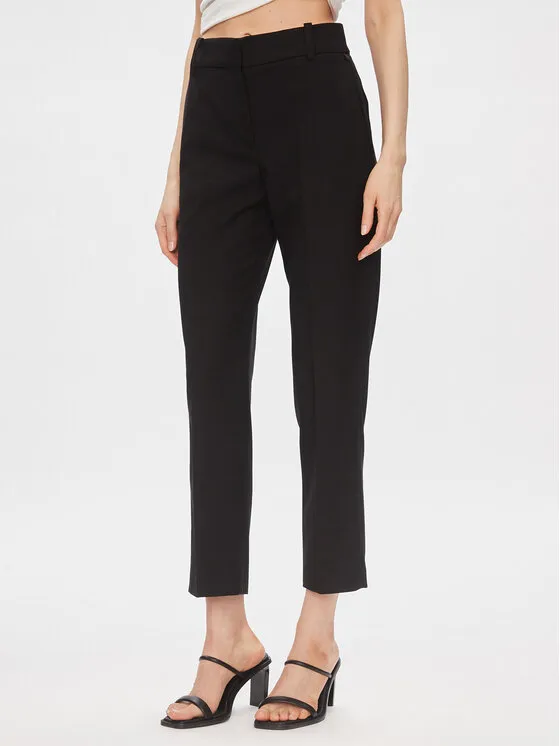 Παντελόνι υφασμάτινο · Μαύρο · Regular Fit