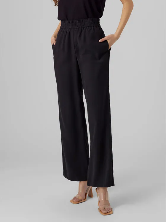 Παντελόνι υφασμάτινο · Μαύρο · Regular Fit