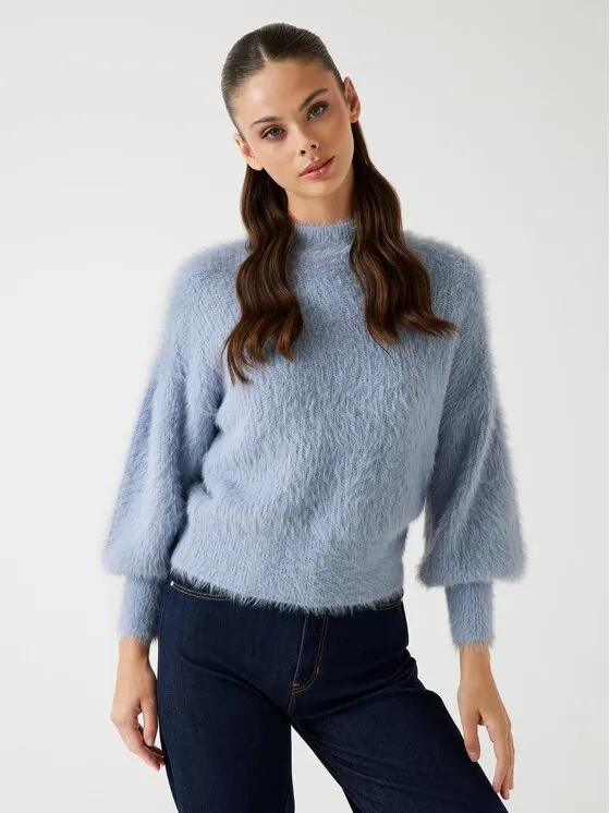 Πουλόβερ · Μπλε · Regular Fit