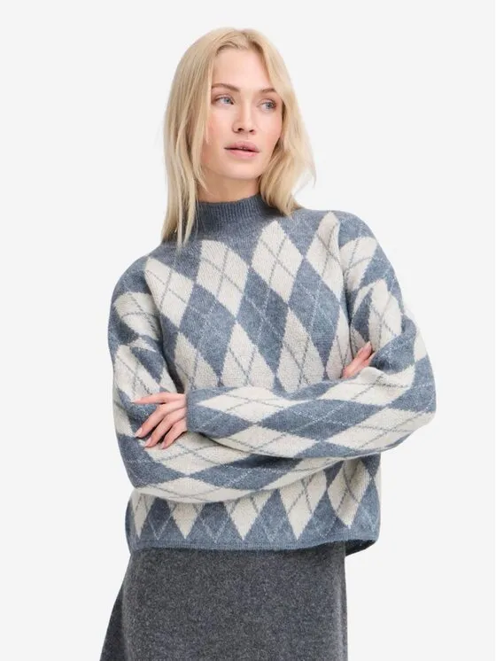 Πουλόβερ · Γκρι · Regular Fit