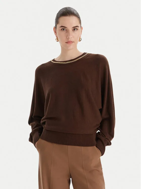 Πουλόβερ · Καφέ · Regular Fit