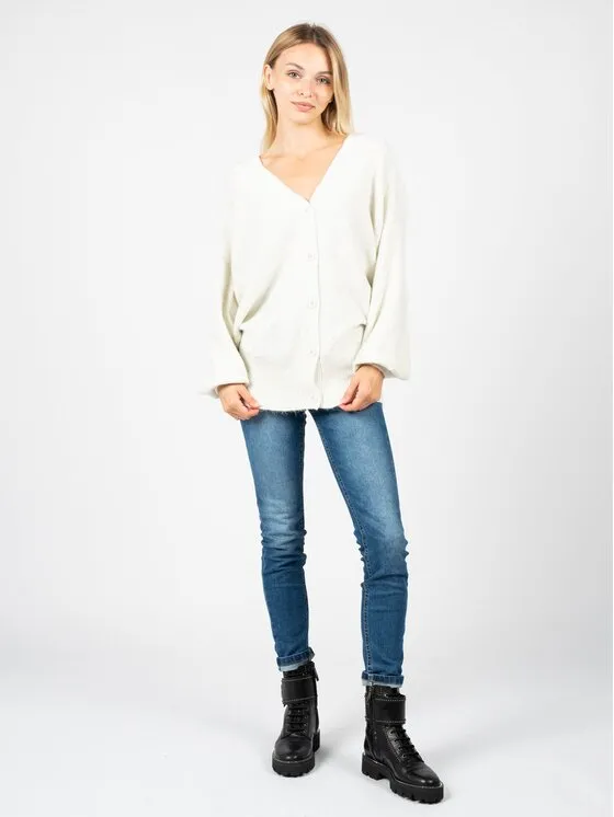 Πουλόβερ · Λευκό · Regular Fit