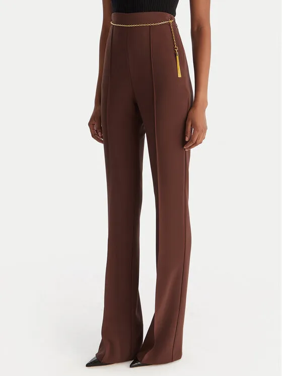 Παντελόνι υφασμάτινο · Καφέ · Regular Fit