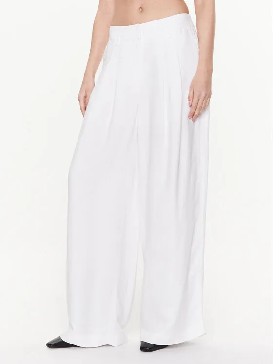 Παντελόνι υφασμάτινο · Λευκό · Regular Fit