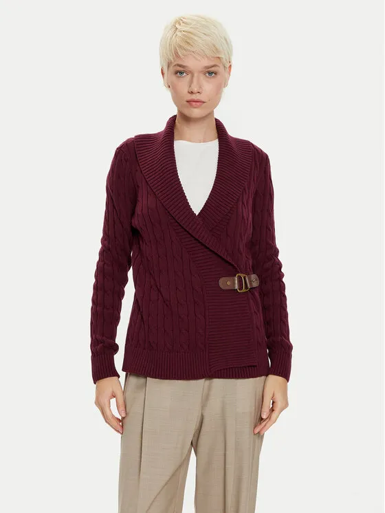 Πουλόβερ · Μπορντό · Regular Fit
