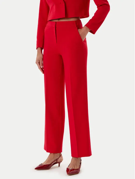 Παντελόνι υφασμάτινο · Κόκκινο · Regular Fit