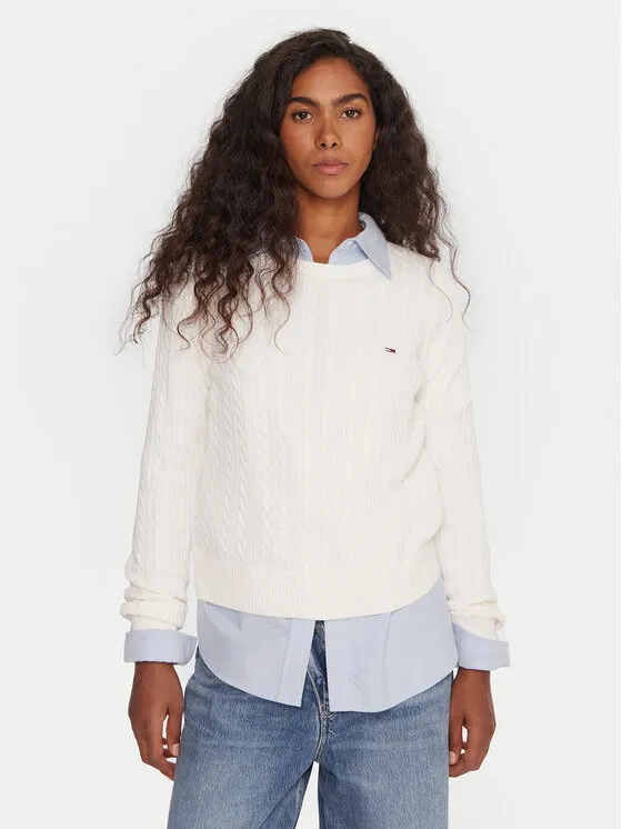 Πουλόβερ · Λευκό · Regular Fit