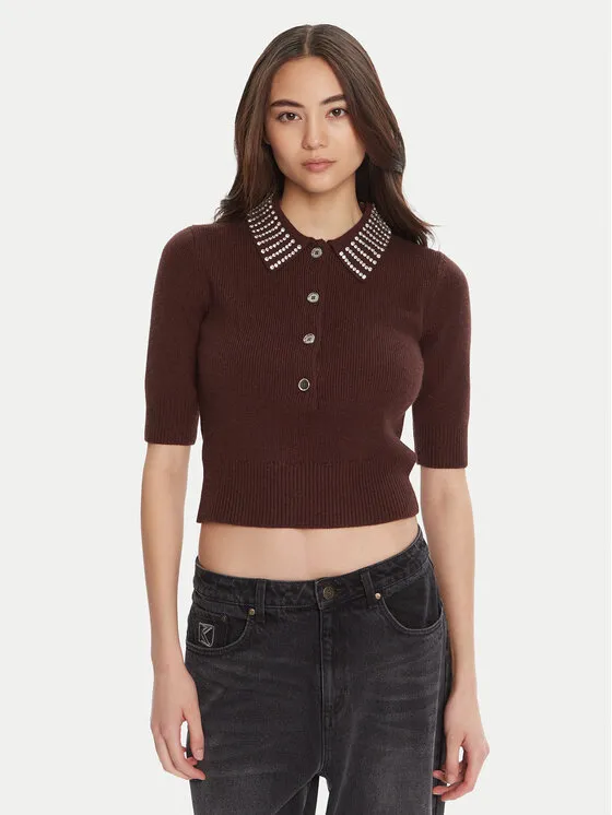 Πουλόβερ · Καφέ · Regular Fit